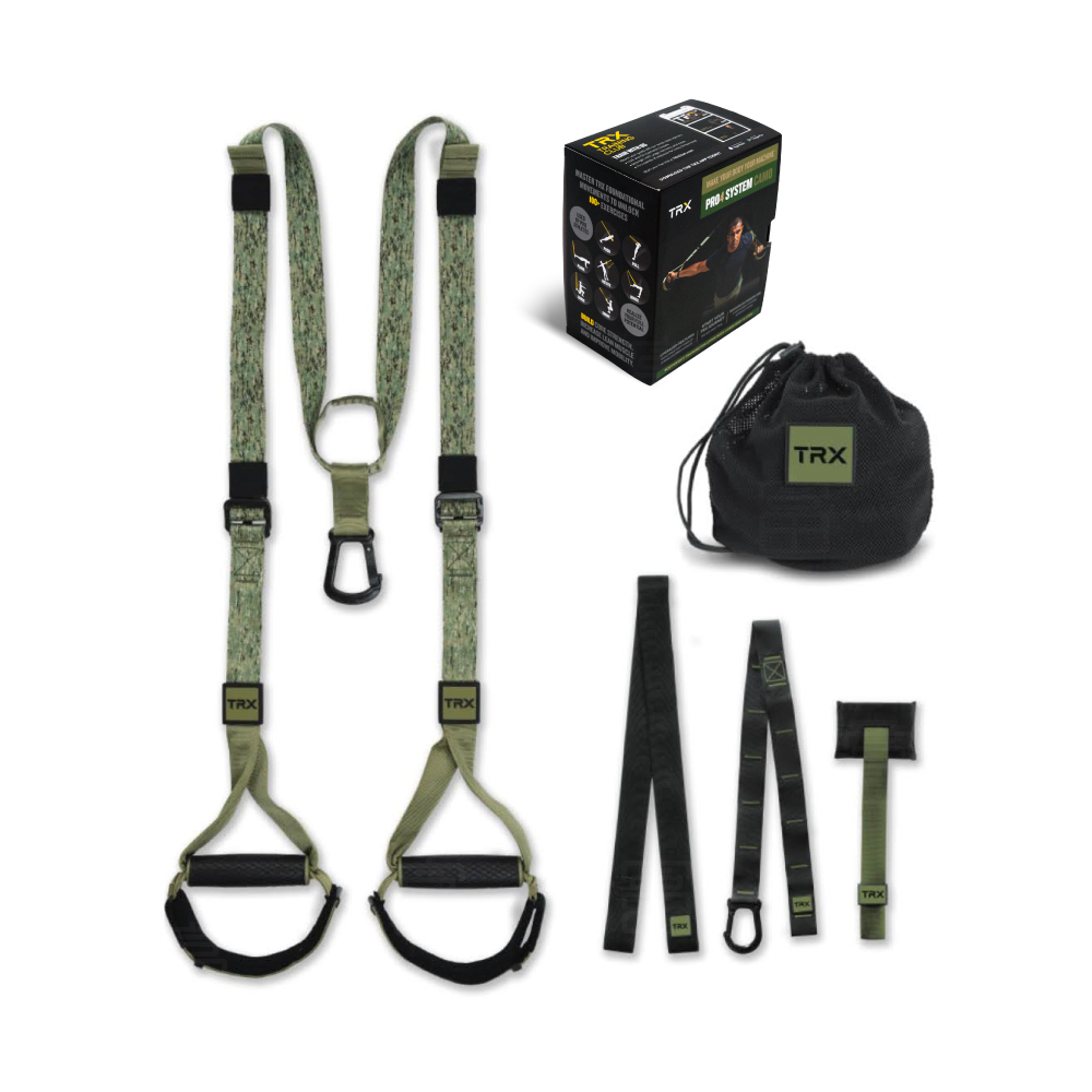 『美國正版公司貨 售後有保障』TRX Pro4 Suspension Trainer CAMO 懸吊訓練組-迷彩版
